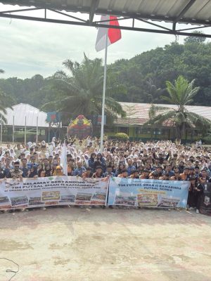 PELEPASAN TIM FUTSAL SMA NEGERI 11 SAMARINDA KE JAKARTA (GRAND NATIONAL CHAMPIONSHIP FUTSAL SERIES 2025)