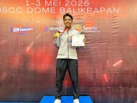 THERESIA ROMASTA LAMTAMA SIHALOHO RAIH JUARA 1 KARATE NASIONAL PIALA MENTERI PERTAHANAN RI 2026