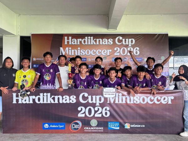 TIM MINISOCCER SMAN 11 SAMARINDA RAIH JUARA 3 DI HARDIKNAS CUP MINISOCCER 2026