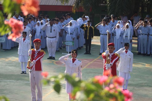 PENUH SEMANGAT! SMAN 11 SAMARINDA GELAR UPACARA HARI PANCASILA SERTA PEMBUKAAN CLASS MEETING