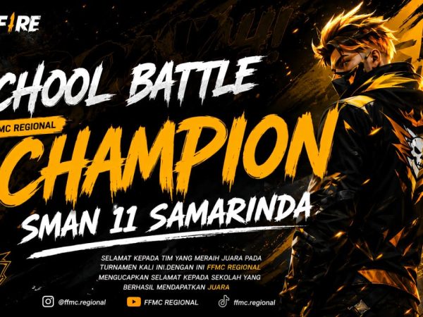 JUARA 1! TIM SMAN 11 SAMARINDA TAKLUKKAN TURNAMEN FREE FIRE BATTLE LIGA PELAJAR REGIONAL KALIMANTAN TIMUR 2026