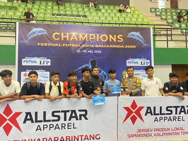 TIM FUTSAL SMAN 11 SAMARINDA RAIH JUARA 3 DI FESTIVAL FUTSAL KOTA SAMARINDA 2026