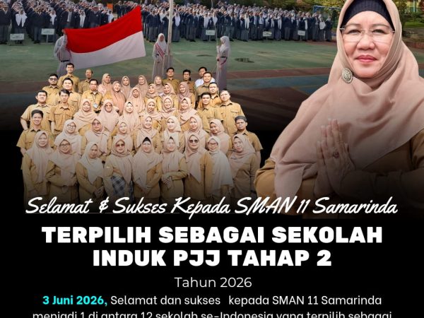 SMAN 11 SAMARINDA TERPILIH SEBAGAI SATUAN PENDIDIKAN PENYELENGGARA PENDIDIKAN JARAK JAUH (PJJ) TAHUN 2026 TAHAP 2