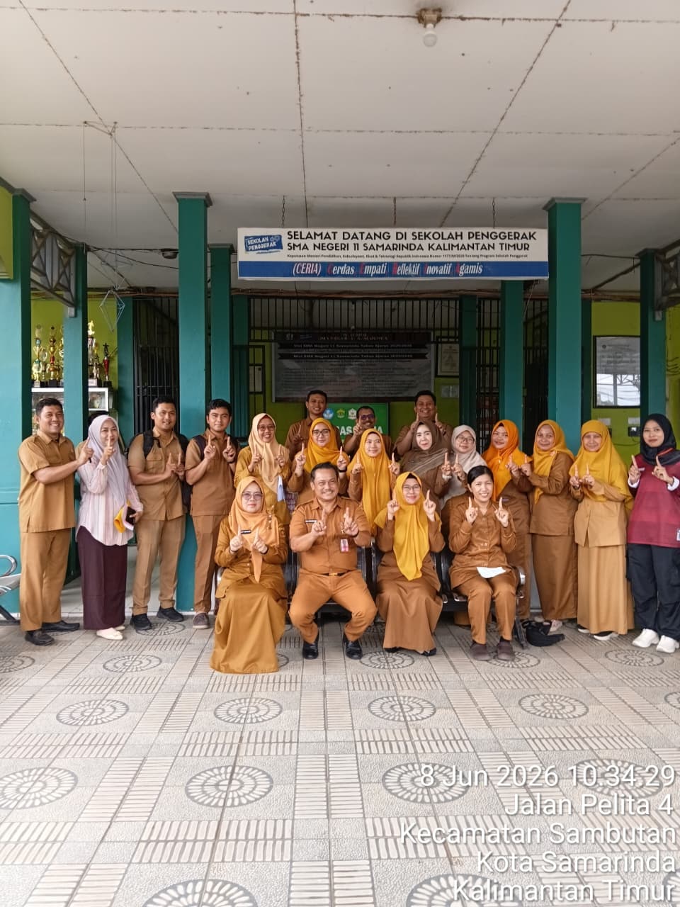 KUNJUNGAN PUSKESMAS SAMBUTAN KUNJUNGAN PUSKESMAS SAMBUTAN