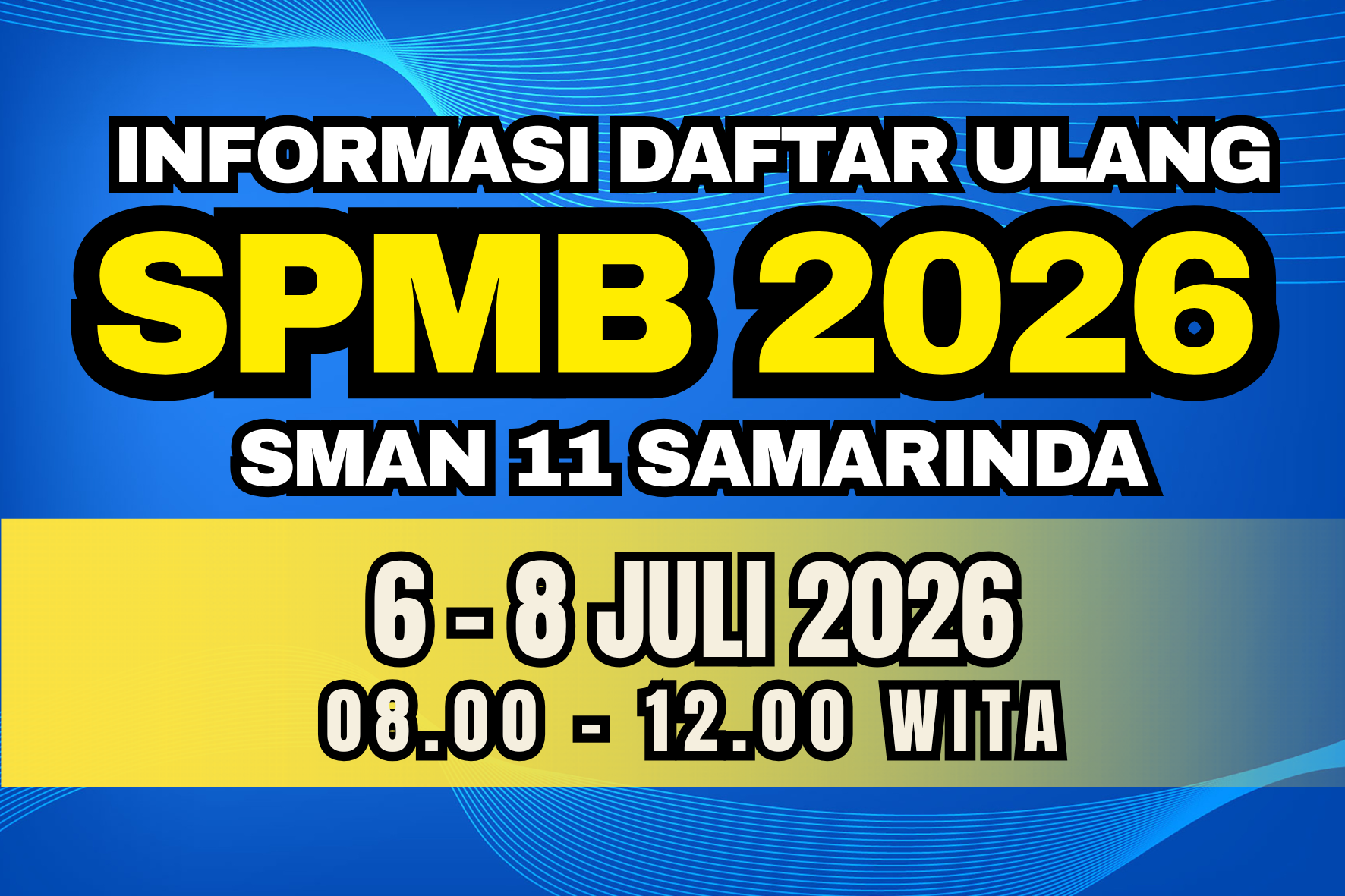 INFORMASI DAFTAR ULANG SPMB 2026