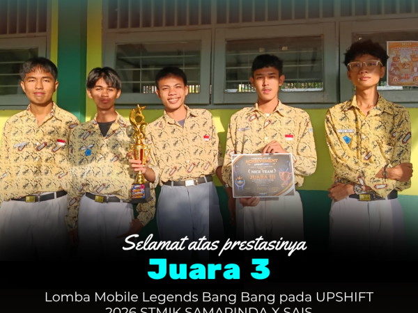 TIM MLBB SMA NEGERI 11 SAMARINDA GUNCANG PANGGUNG UPSHIFT 2026